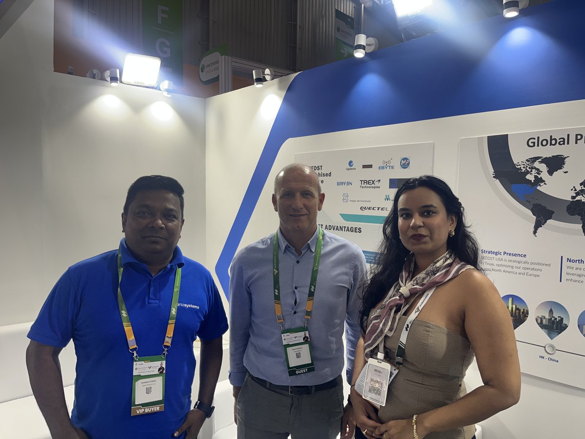 seedstint's tweet image. Electronica 2025 reminded us once again that collaboration is the backbone of supply chain success.

We’re thankful to all the partners and clients who visited us — your trust inspires us to keep driving

#Electronica2025 #SupplyChain #Innovation #FutureTogether