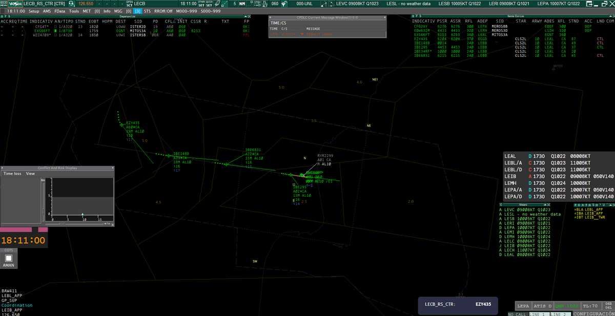 📸 Fotos del mes:

🎉 Felicidades a Unai (CID: 1446382) e Izan (CID: 1706866). Unai comparte su B38M de Air Europa en llegada a Barajas, e Izan su secuencia en Alicante.

🌍 Participa en nuestro Discord: dashboard.vatsimspain.es