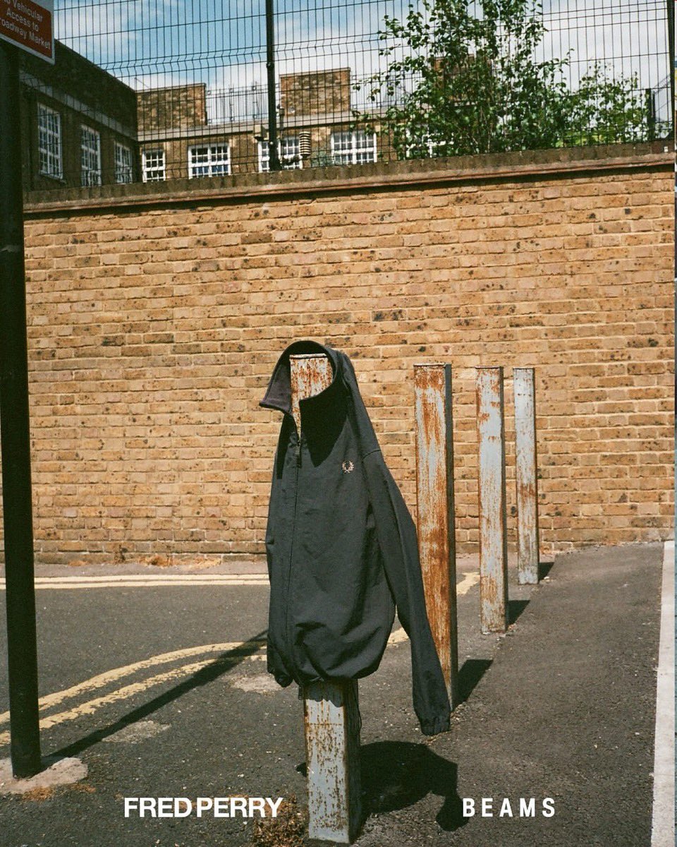 M beams fred perry シェルジャケット　25aw グレー　新品 BEAMS（ビームス）【別注】FRED PERRY / SHELL JACKET（ブルゾン