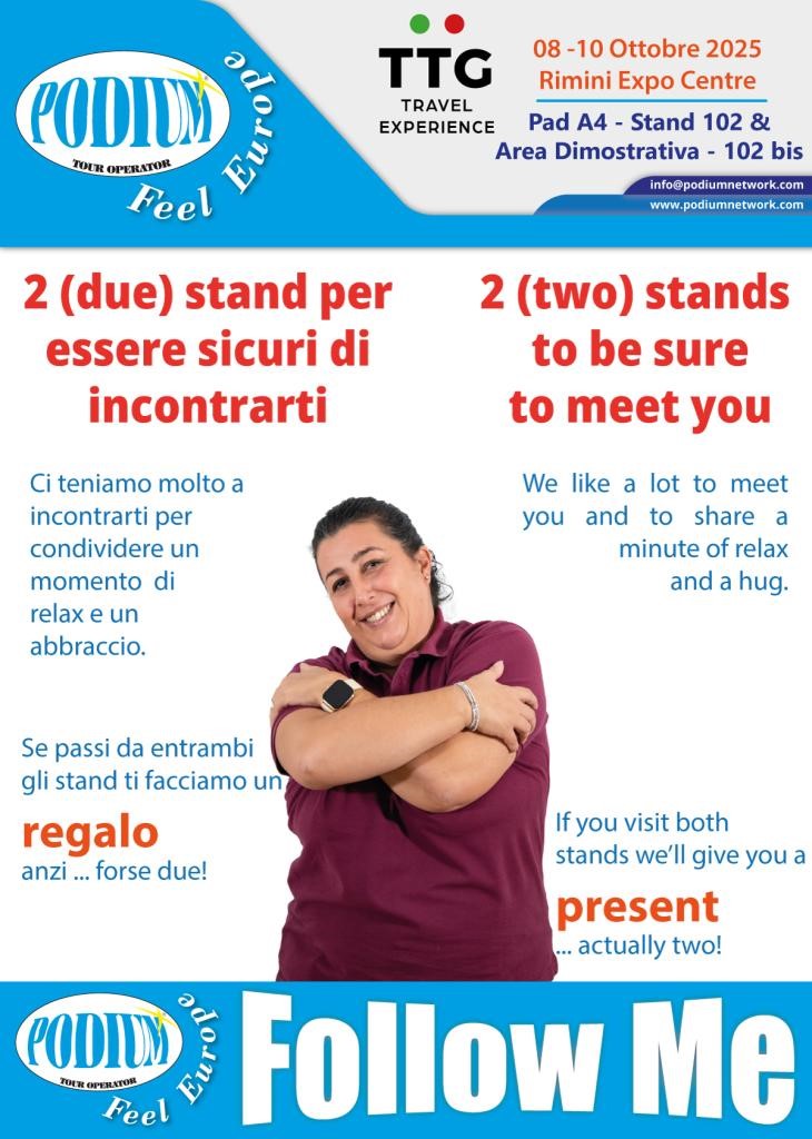 #TTG siamo abbracciosi