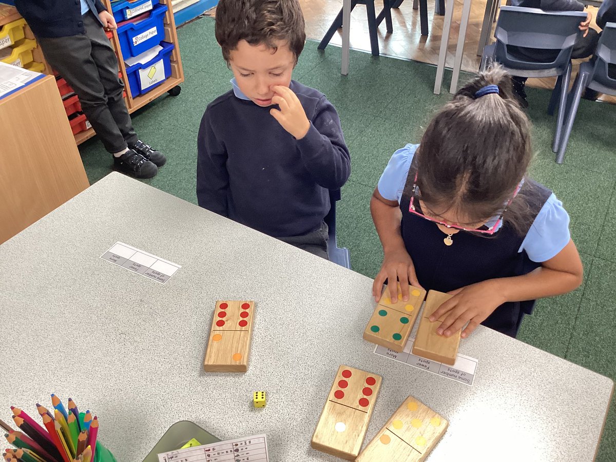 Year 1 learning about more than, fewer than and the same in Maths this morning #CathoilcLife <a href="/OurLadyandAllS1/">Our Lady and All Saints Catholic MAC</a> #MathsInAction