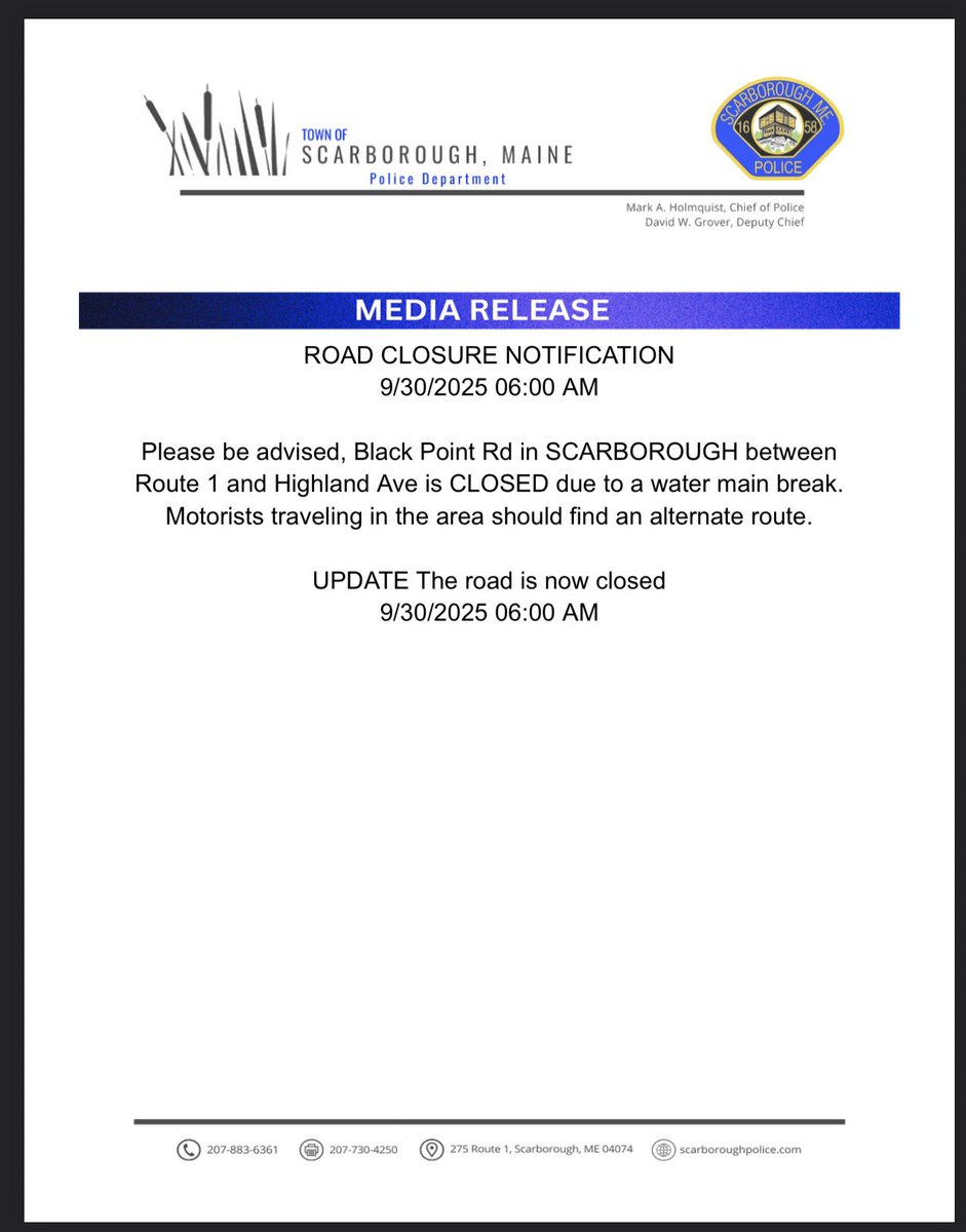 ScarboroughMaineFD (@scarboroughfire) on Twitter photo 
