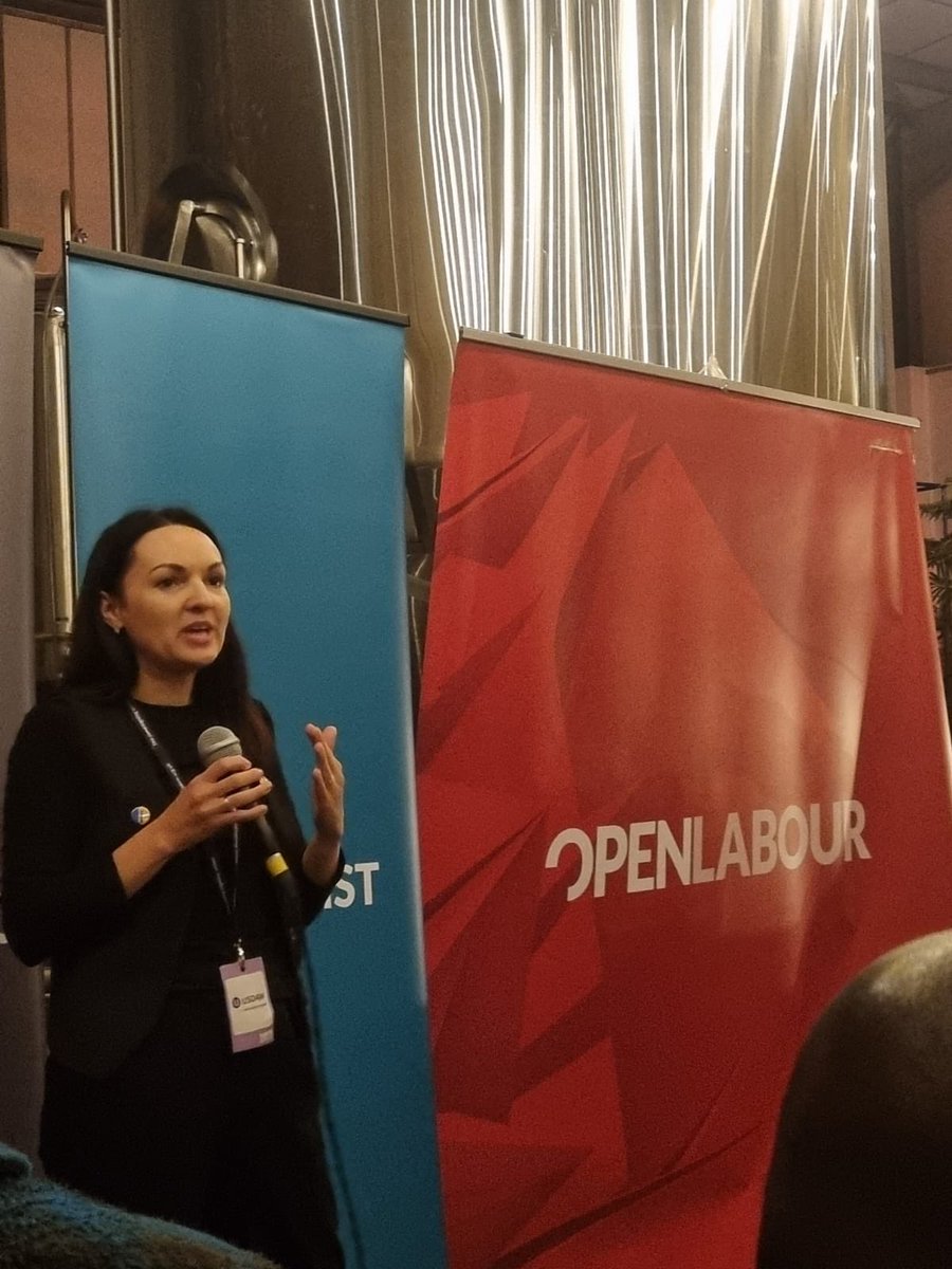 Ukrainian MPs at ⁦<a href="/OpenLabour/">Open Labour</a>⁩ event with @AlexSopelMP