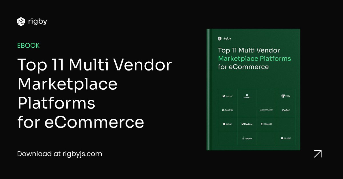 Rigbyjs's tweet image. Deciding on a #marketplace platform? This new #eBook is for you.

Top 11 Multi-Vendor Marketplace Platforms for eCommerce was written for people responsible for choosing, integrating, or operating a marketplace.

Download the eBook → rigbyjs.com/resources/top-…