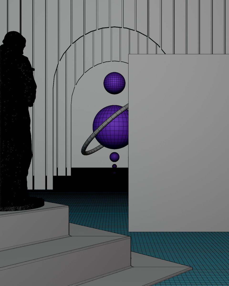 devnotadev's tweet image. Tame Impala-ish. All in #blender #b3d