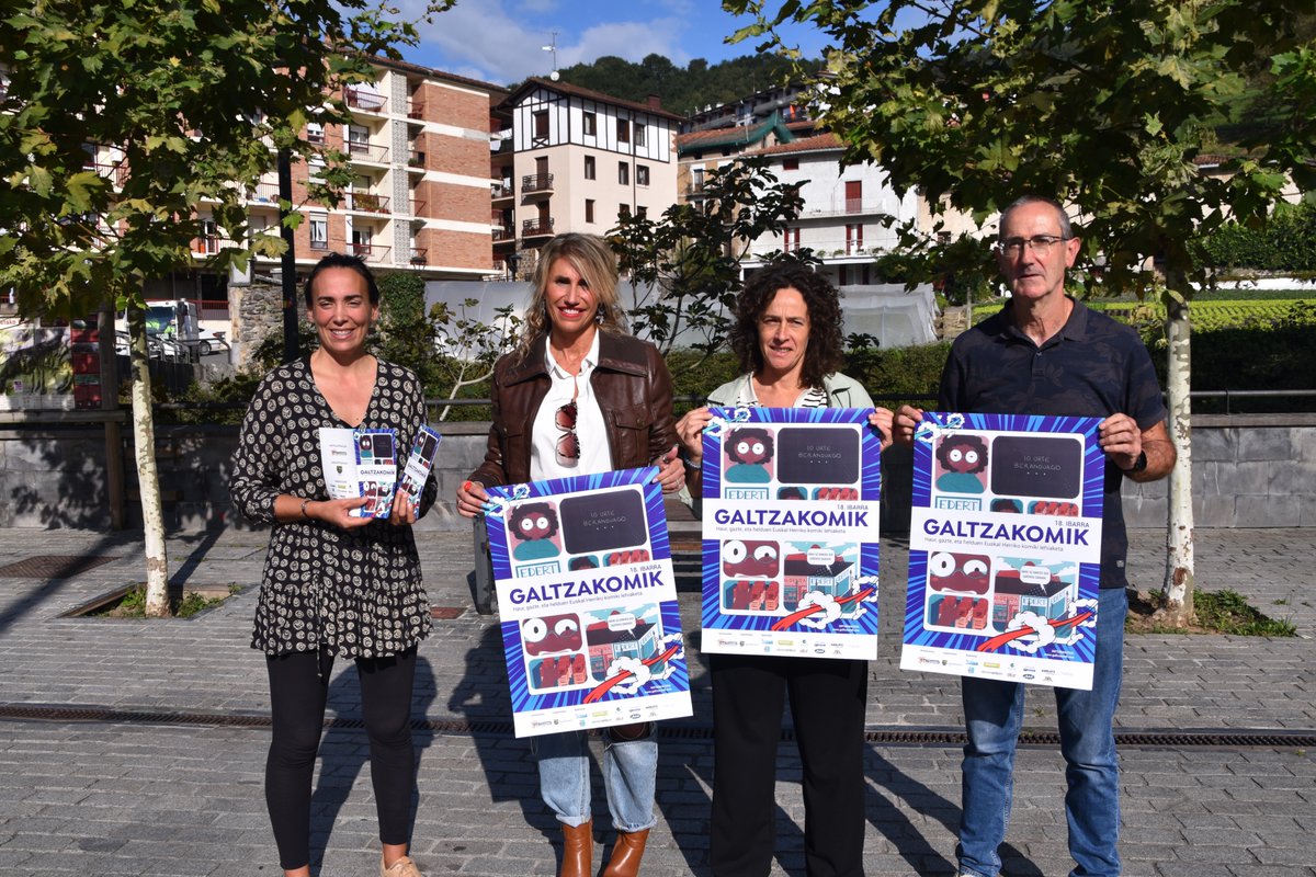 Ireki da, Ibarra-Galtzakomik komiki lehiaketara lanak bidaltzeko epea.
🖌️ Komikiak bidaltzeko azken eguna, azaroak 21
📏 Gai librea 
Irakurri oinarriak 👇
galtzaundi.eus/ireki-da-ibarr…