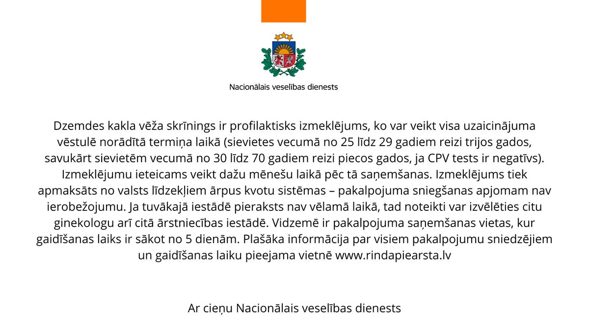 Nacionālais veselības dienests tweet media