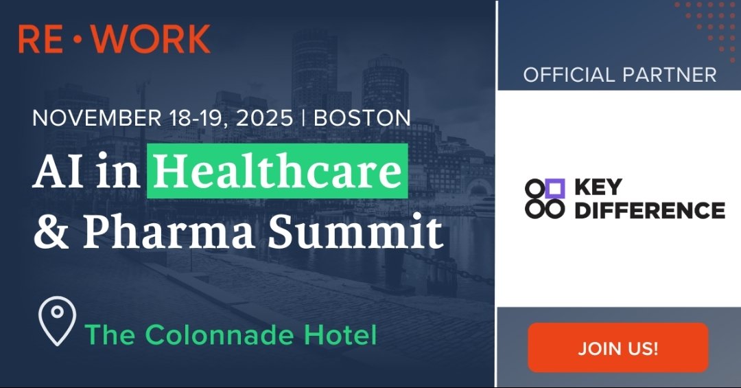 Have you heard the news?

Key Difference Wire is an official media partner to the AI in Healthcare &amp; Pharma Summit by <a href="/teamwork/">Teamwork.com</a>.

📅 Nov 18–19, 2025
📍Boston

Meet 40+ expert speakers on AI in diagnostics, imaging, robotics, NLP, and personalized medicine.

See you!