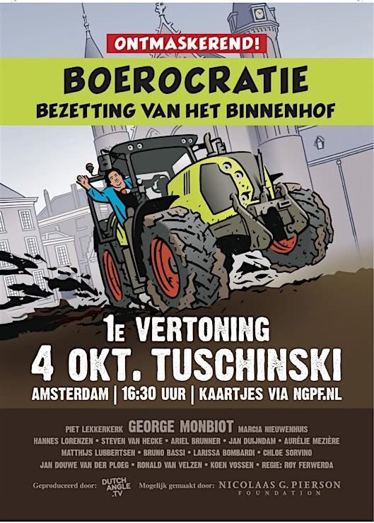 Documentaire: Boerocratie, Bezetting van het Binnenhof..

Ontdek wie écht aan de touwtjes trekt in ons voedselsysteem. 
eventbrite.nl/e/tickets-docu…