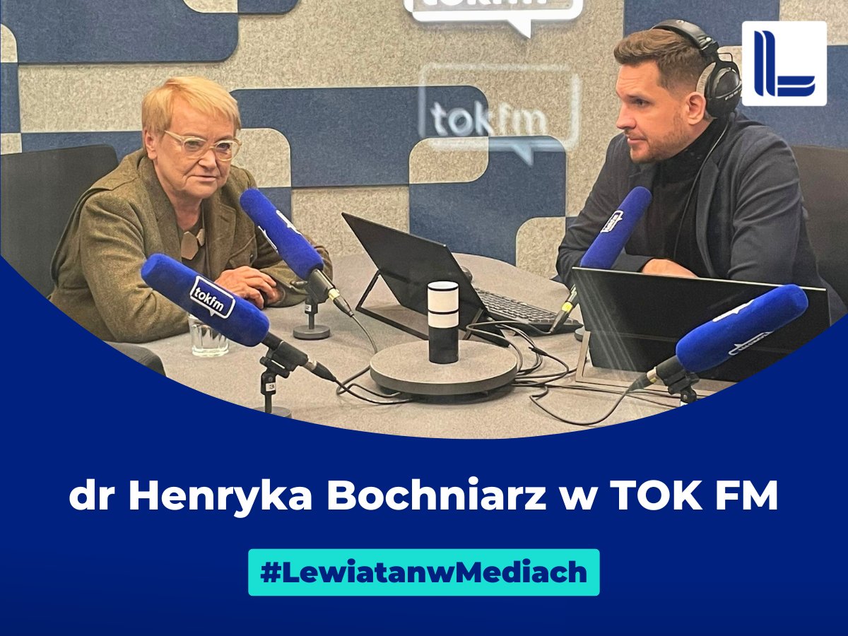 Polska stoi dziś przed wyzwaniami wymagającymi odpowiedzialnych decyzji ⬇️

➡ Migracja i bezpieczeństwo 
➡ Budżet i finanse 
➡ Inwestycje 
➡ Podatki
 
<a href="/HBochniarz/">dr Henryka Bochniarz</a> w rozmowie w Radiu TOK FM

#LewiatanWmediach