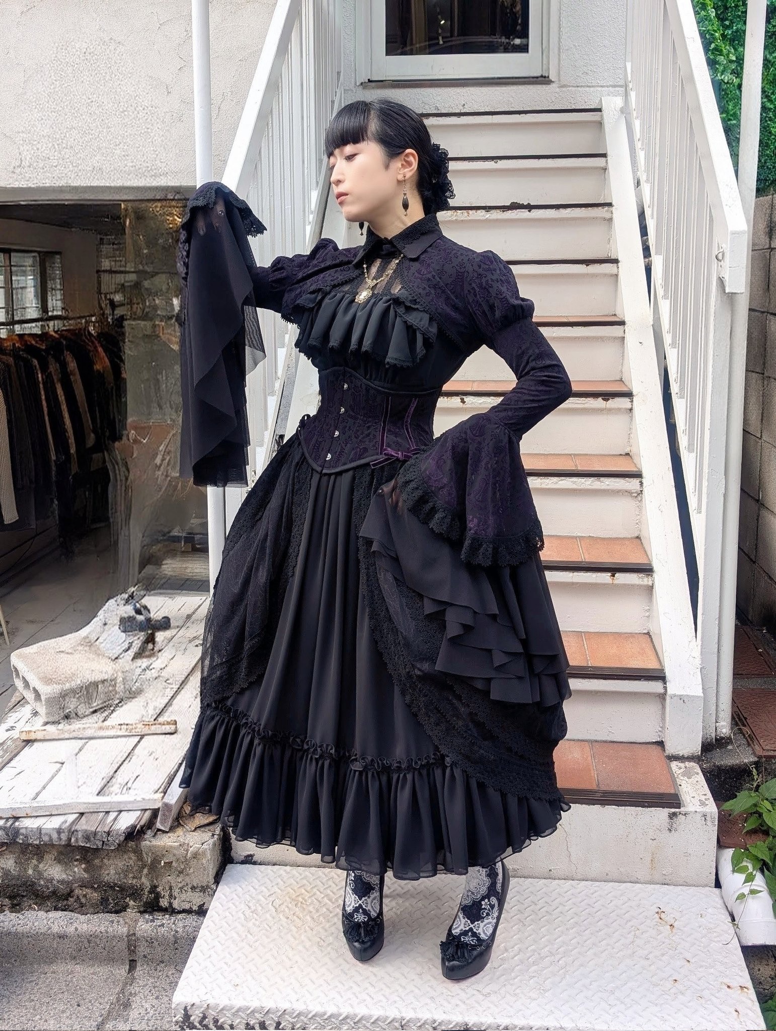 abilletage Oriental Queen オーバースカート レッド アビエタージュ on X: 