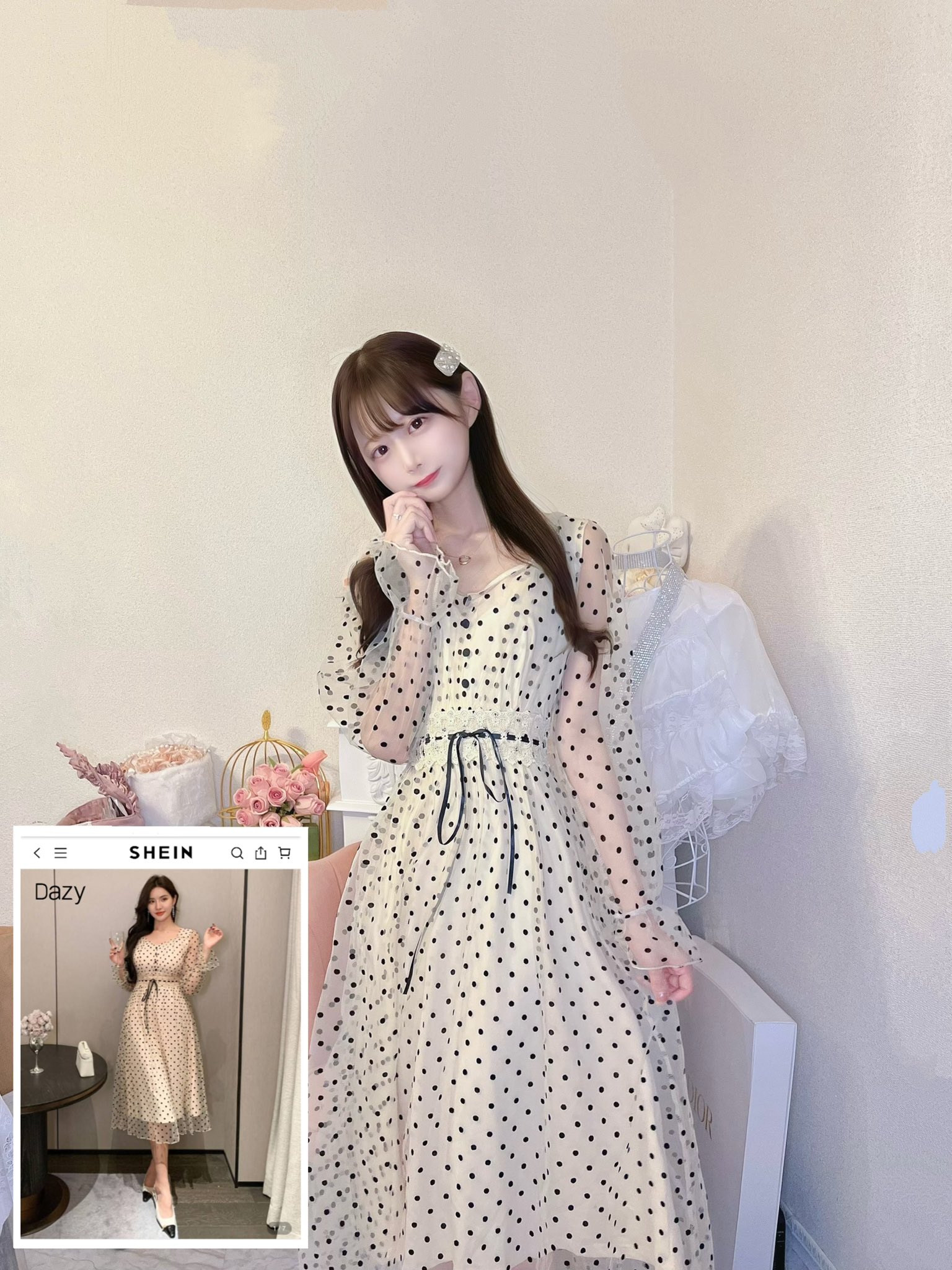 新品同様【Fairy dream】No sleeve Lサイズ Dreaming Alice ♡ Apron by Baby, the Stars Shine Bright