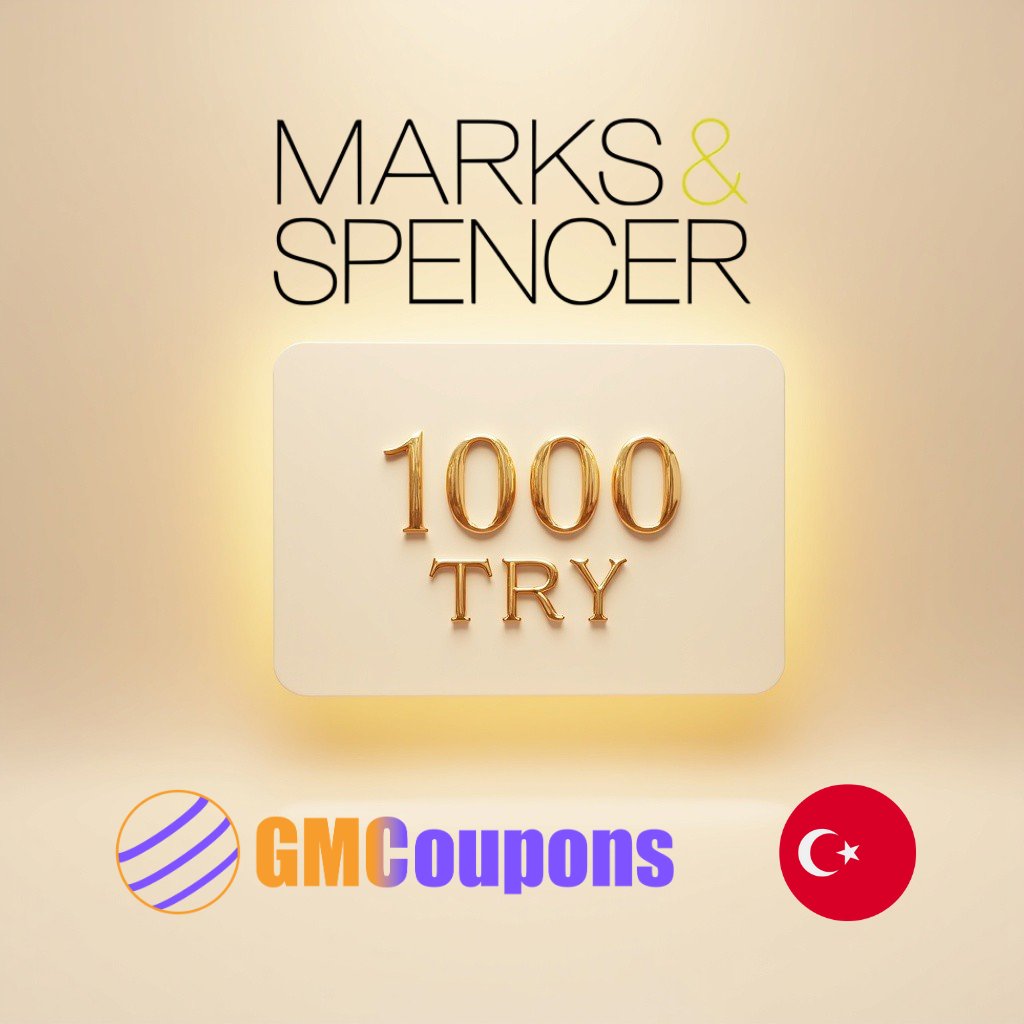 🎁 Marks &amp; Spencer 1000 TL Hediye Çeki artık GMCoupons.com’da!

👗👔 Kadın, erkek, çocuk ve bebek koleksiyonlarından ev tekstiline kadar geniş ürün yelpazesiyle dünyaca ünlü Marks &amp; Spencer, artık GMCoin’in ERFL akıllı kontratı sayesinde güvence altında!

🔒 Fiyat