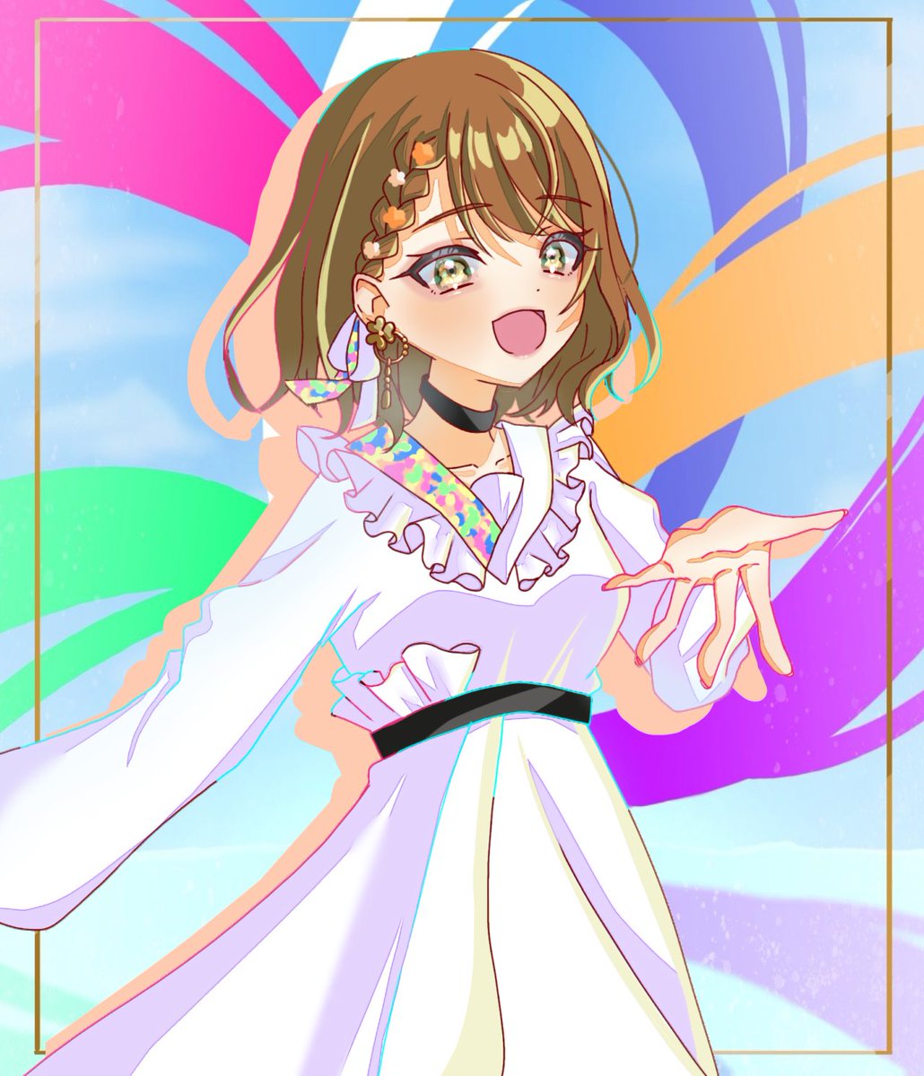 こちらの合作企画でみのりちゃんを描かせて頂きました〜！
デジタルに不慣れな中頑張った記憶！
みなさんお上手なのでぜひ見てください〜！
 #prsk_FA