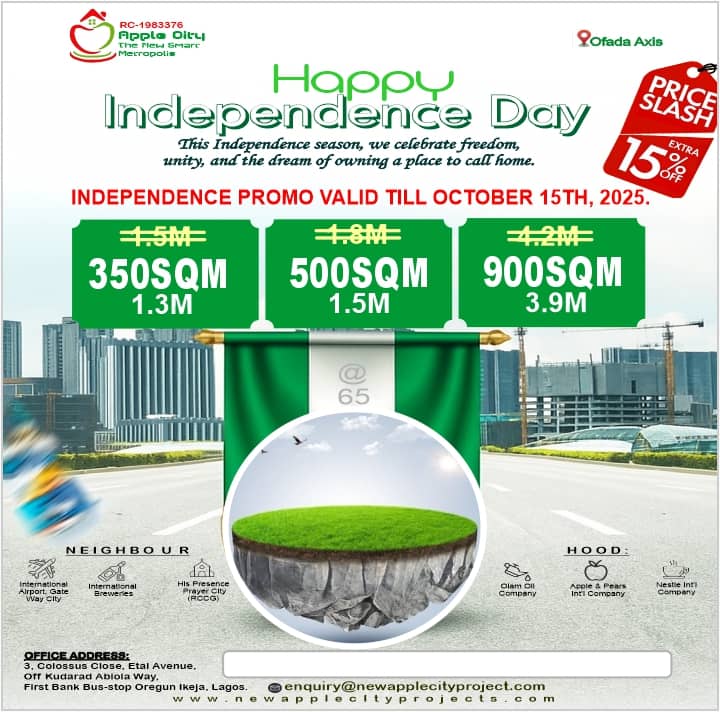 HopeOmonaye's tweet photo. Independence promo is here again! Don't miss out on this ! DM for more information or call 08136383201 .

Christians | Kwara | Sommie https://t.co/RNZjG1GLeX