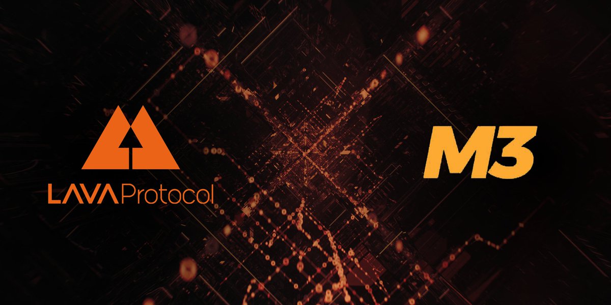 LAVAProtocolHQ's tweet image. 🤝We’re thrilled to team up with @M3DAO_global 

M3 DAO is a community-governed and open digital ecosystem, connecting between Web3 and the real world.

🔥Stay tuned!