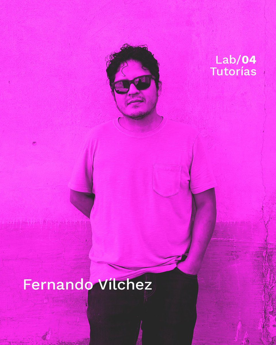 dirdira_lab's tweet photo. ✨ ¡Segundo tutor de #DirdiraLab04!

▭ Fernando Vílchez es cineasta, productor y gestor cultural. Sus obras están centradas en material de archivo.

@Filmadrid-eko sortzaile eta zuzendari ohia, @Seminci_oficial-en lan egiten du, eta @worksnightsfest zuzentzen du. https://t.co/NBVnvpKMaD