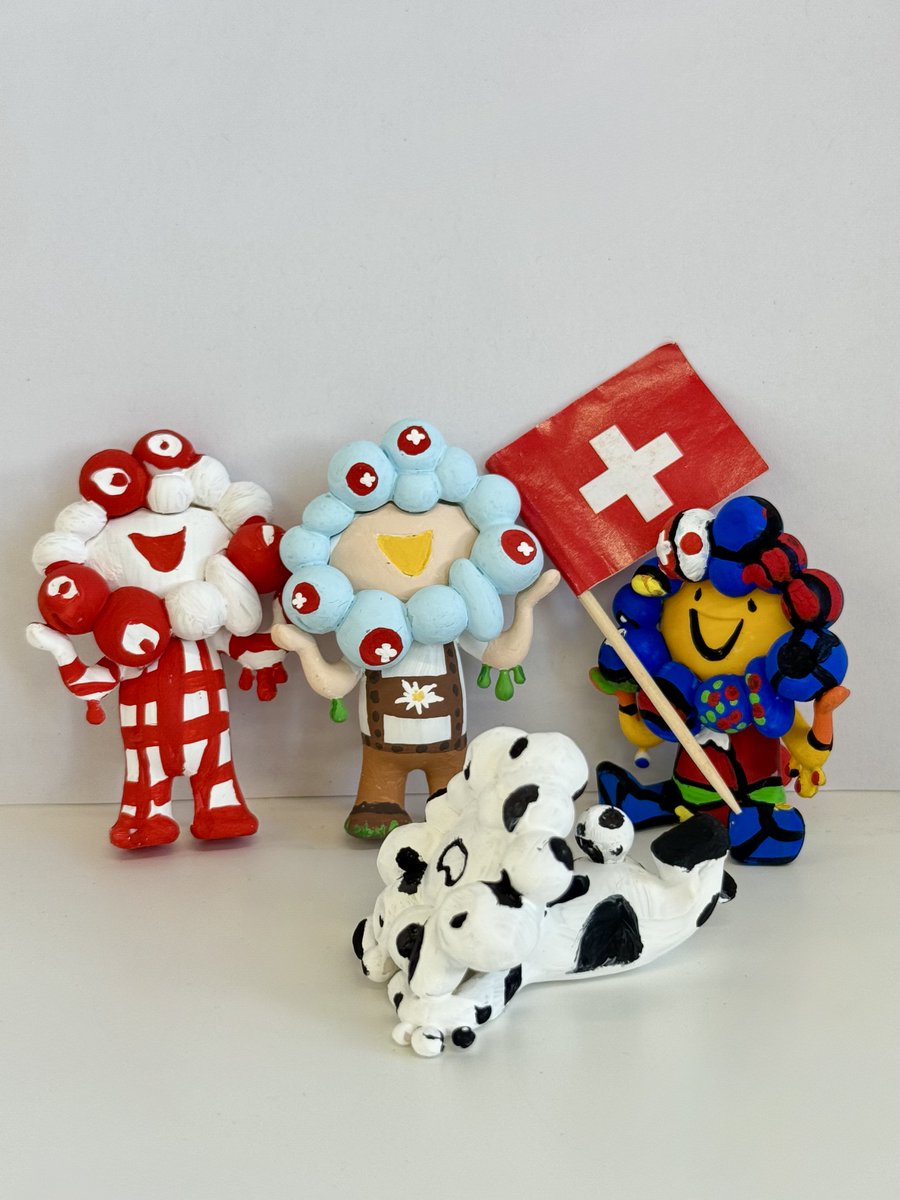 Swiss_Pavilion's tweet photo. 私たちは、「世界のミャクミャク展」のために、個性とスタイルの異なる4体のユニークなミャクミャクを描きました！あなたのお気に入りはどれですか？ぜひ万博会場内のギャラリーWESTで実物をご覧ください：10月12日（日）〜10月13日（月）
@expo2025_japan @SwissEmbassyJP @swissnexNetwork https://t.co/yh2bmV8eWl