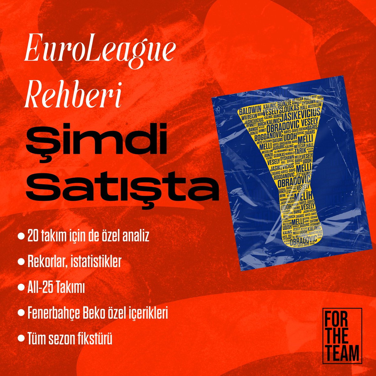 ForTheTeamDergi's tweet photo. 🏆 Şampiyon kadrolar 🏆
📝 Geçmişe Mektup
📊 İstatistik liderleri
🌟 F4 MVP'leri
💛💙 Şampiyon isimler

✨ Fenerbahçe Beko için özel hazırlanmış 8 sayfalık içeriğin de yer aldığı özel kapaklı EuroLeague Rehberi şimdi satışta!

🟡🔵 Satın almak için: https://t.co/CpAizN2bhr https://t.co/MGjU2ciRxS