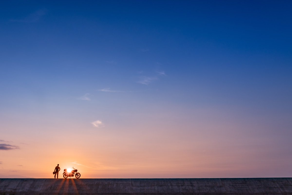 ChopperRyouta's tweet image. 種子島はいいぞう🏝️🚀
#バイクのある風景