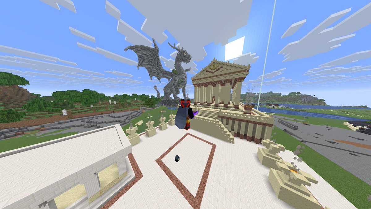 zeir1x's tweet photo. farmeo increible para hacer el dragon de litematica #DiosesMC @DiosesMcOficial @vegetta777 @WillyrexYT https://t.co/1h2TLcYdBN