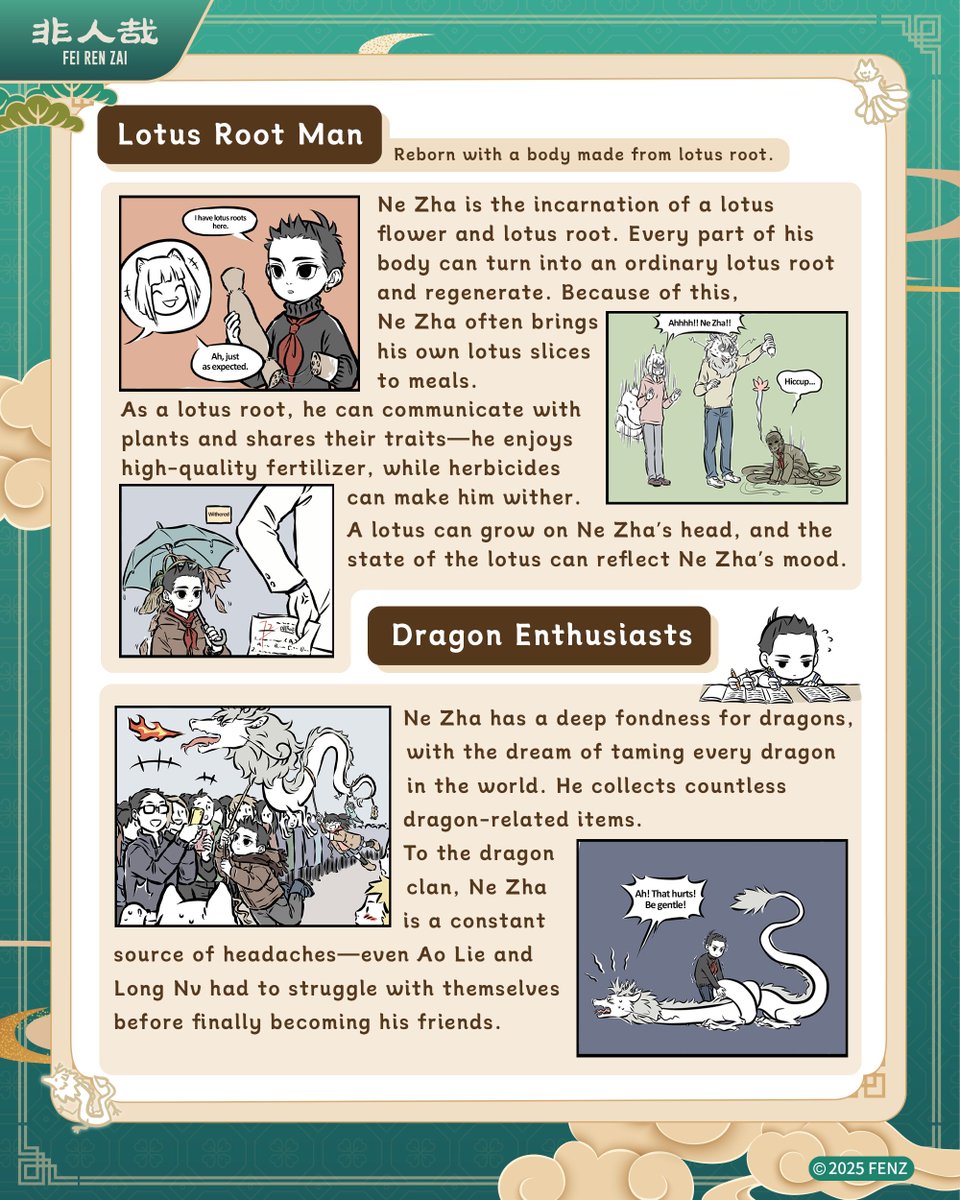 feirenzai_OS's tweet image. Meet NeZha 🔥✨
A rebel immortal, prank-loving “boy hero,” and the dragon clan’s worst nightmare—still keeping a child’s heart after thousands of years. 🐉✨
#feirenzai #nezha2 #CharacterIntro #Animation
#journeytothewest