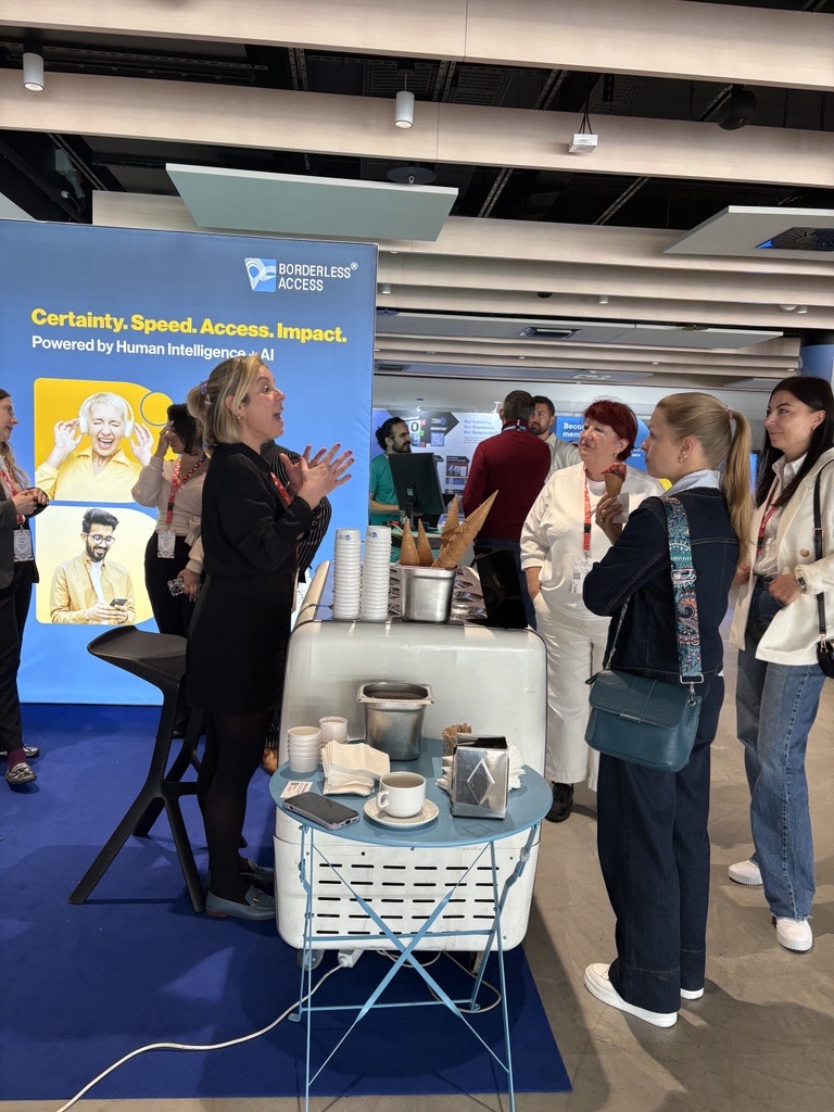 BorderlessXs's tweet photo. Looking to add a dash of fun to your day at @ESOMAR?
Stop by Booth #70 to discover how we turn audience intelligence, cultural insights, & digital-first research into strategies that drive growth & unlock new opportunities.
#Esomar #EsomarCongress25 #MRX #BorderlessAccess https://t.co/PYK8wpt419