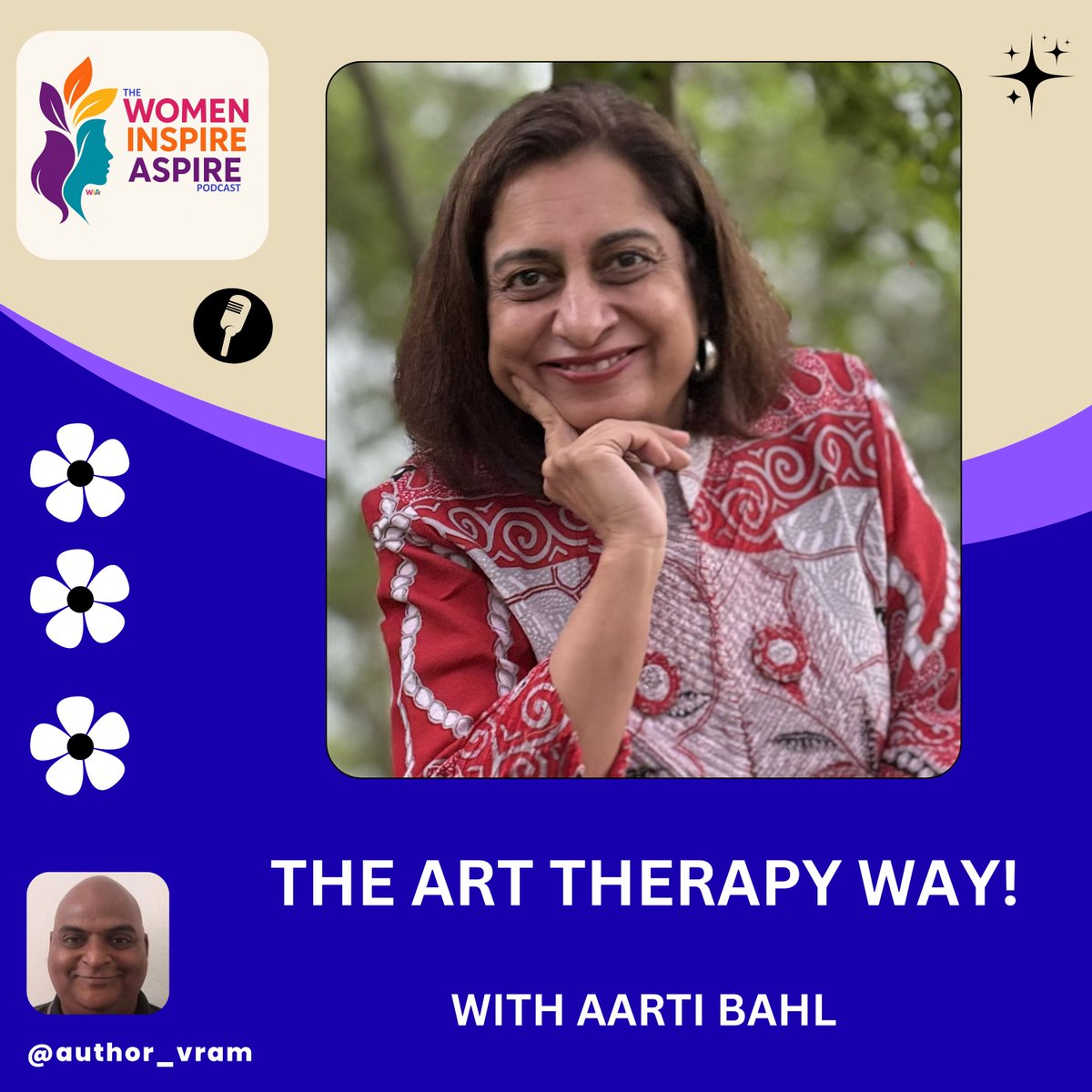 The Art Therapy Way! - With Aarti Bahl:
youtu.be/Gt9Ox2MwbKM

#womeninspireaspire #women #inspire #aspire #podcast #art #arttherapy #education #underpreviliged #streetchildren #delhi