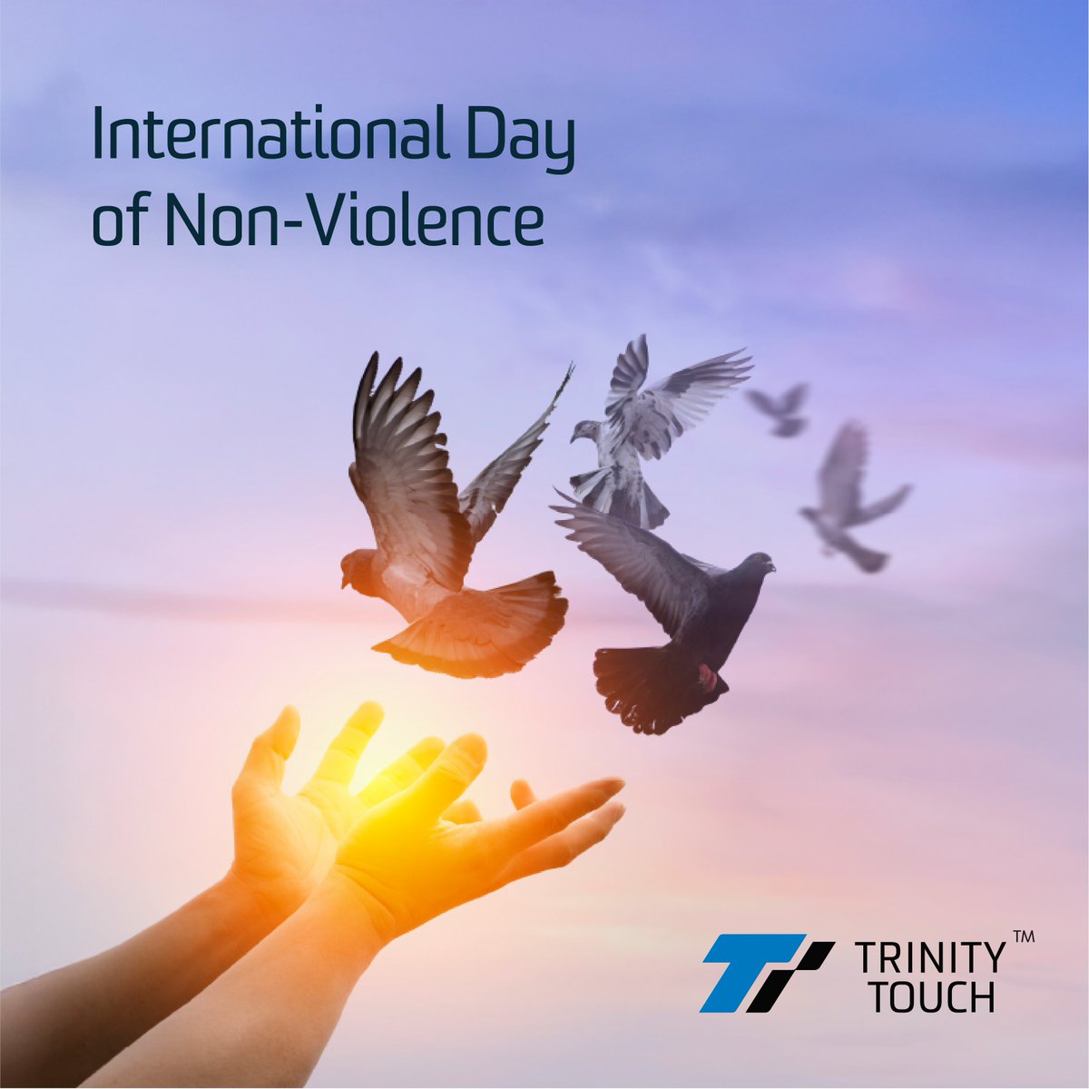 TrinityTouch's tweet image. Celebrating peace and unity 🌍✌️

This International Day of Non-Violence, Trinity Touch stands for harmony, respect, and a world free from conflict.

#InternationalDayOfNonViolence #Peace #NonViolence #TrinityTouch #Unity #Harmony #Compassion