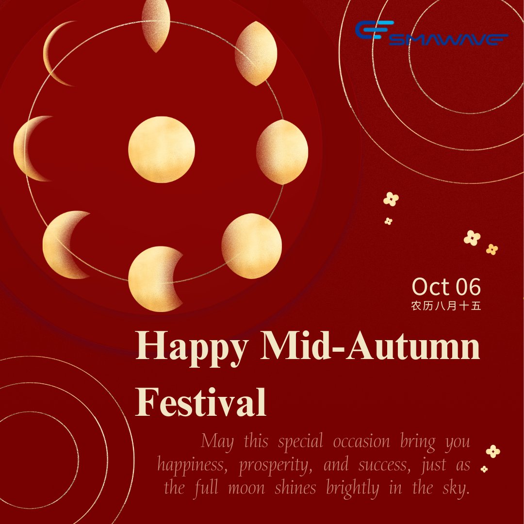 SmawaveTech's tweet photo. 🌕 Wishing You a Bright Mid-Autumn Festival from SMAWAVE

As the moon reaches its fullest glow, we pause to celebrate the Mid-Autumn Festival — a time of reunion, gratitude, and shared light across distances.

Happy Mid-Autumn Festival!

#MidAutumnFestival #ChineseCulture https://t.co/VfEnyzVErh