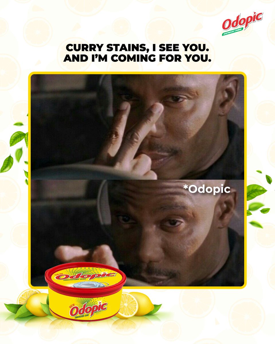 OdopicDishwash's tweet image. Grease stains caught in 4K. Execution scheduled in one swipe by Odopic.#Odopic #SparklingClean #ToughOnGrease