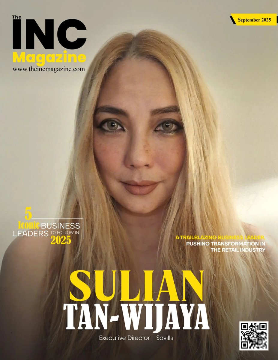 ✨ Thrilled to feature #SulianTanWijaya, Executive Director at <a href="/SavillsSG/">Savills Singapore</a>, on the cover of The Inc Magazine as one of "𝟓 𝐈𝐜𝐨𝐧𝐢𝐜 𝐁𝐮𝐬𝐢𝐧𝐞𝐬𝐬 𝐋𝐞𝐚𝐝𝐞𝐫𝐬 𝐭𝐨 𝐅𝐨𝐥𝐥𝐨𝐰 𝐢𝐧 𝟐𝟎𝟐𝟓"!🌟

Read At:- rb.gy/4bq53p

#BusinessLeaders #Leadership #Law