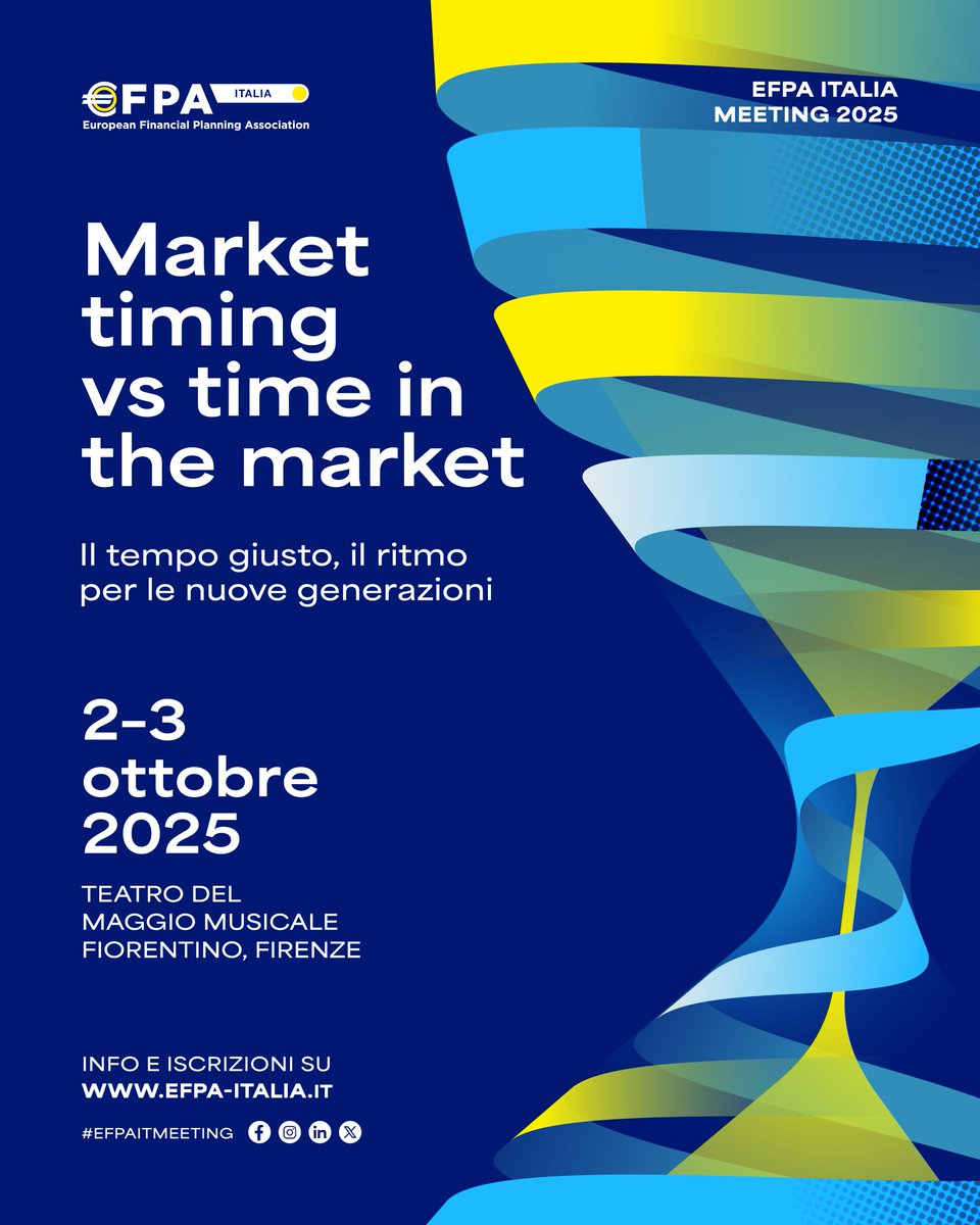 SAVE THE DATE

Ci siamo quasi!
Vi aspettiamo allo stand 22 presso il TEATRO DEL MAGGIO MUSICALE FIORENTINO per illustrarvi la nostra offerta formativa ed i percorsi accreditati per le #certificazioni <a href="/EfpaItalia/">EfpaItalia</a> .

#EFPAITALIAMEETING
#AFSR
#FORMAZIONECERTIFICATA