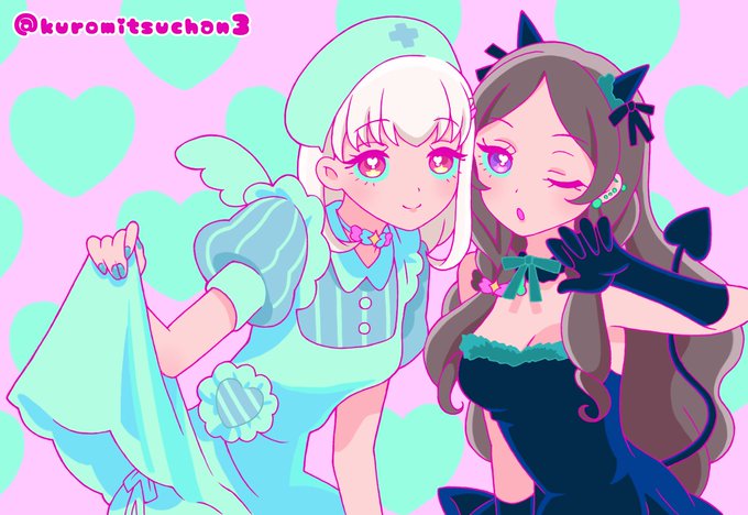 甘瓜みるきのタグが付いたイラスト。