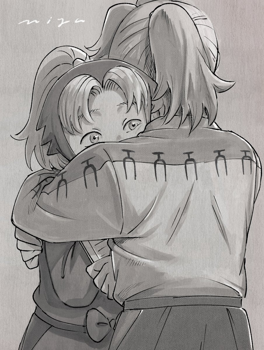 miya_nintama's tweet image. ⚠️恋愛描写
すいません利こまです

利ってサインさっさと書いたあと黙って長時間抱きしめて、無表情で「じゃ」とか言って去っていきそう…
こまは「はあ」とかよく分からん顔していつも通り見送りそう