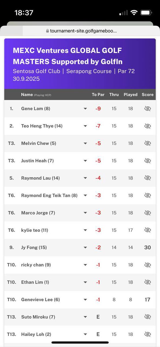 GOLFIN_ global tweet media