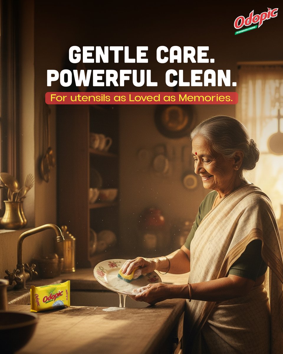 OdopicDishwash's tweet image. Some utensils hold more than food; they hold precious memories. Clean them with the care they deserve. Odopic’s formula is powerful on stains but gentle on your cherished cookware, preserving the legacy of your kitchen for generations to come.
#Odopic #GentleCare #PowerfulClean