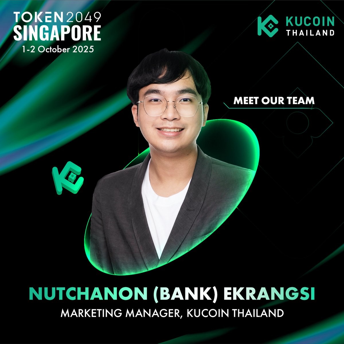 💚 KuCoin Thailand <a href="/token2049/">TOKEN2049</a>💚

Thailand is rapidly becoming one of Asia’s most interesting digital asset markets:
💸A tax-free framework for digital asset trading
📜Increasing regulatory openness toward innovation
🌐Real-world adoption channels like TouristDigiPay

Against this