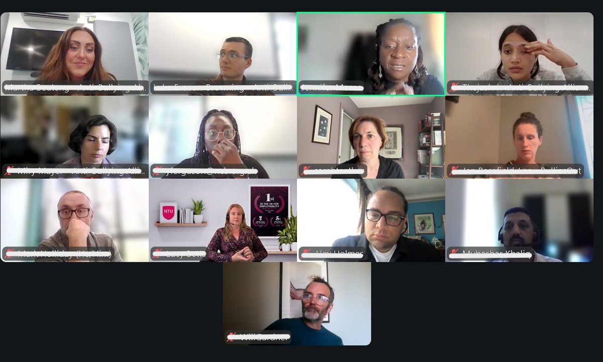 ABAonline's tweet image. Grateful for our brilliant Advisory Group, yesterday we discussed engaging the new Minister, #AntiBullyingWeek comms, sharing our message in a divided media landscape &amp;amp; growing membership to unite against bullying. Their insight makes our work possible

👉lnkd.in/eMQ8BhMu