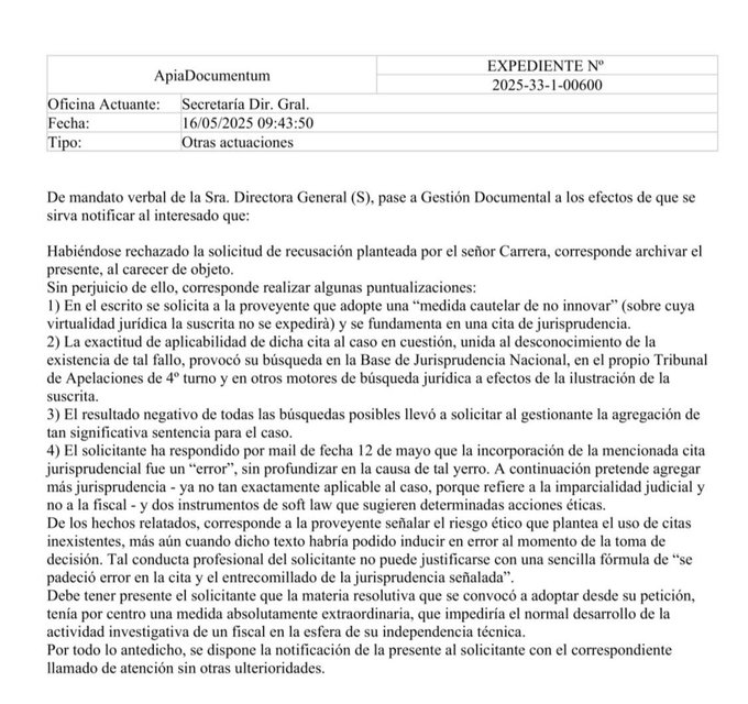 Los últimos acontecimientos en los que se descubrió que Ch. Carrera había inventado una sentencia para engañar a fiscalía no solo demuestra su niveles de corrupción, sino también pone un manto de verguenza sobre los profesionales que sacaron la cara por él, como el Dr. Delpiazzo,