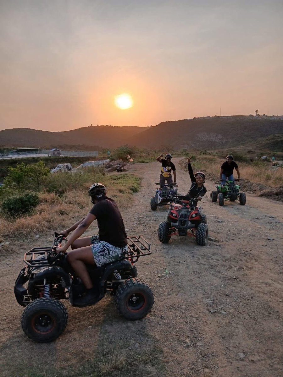 trufm's tweet photo. #KasiTour

We’re riding into the heart of EC with Siseko Yelani of Uncuthu Tours -serving quadbikes, kayaks, hikes, potjiekos and Spekboom adventures. The wild side of Mdantsane 
#LunchTimeShandis https://t.co/nm322heyJ0