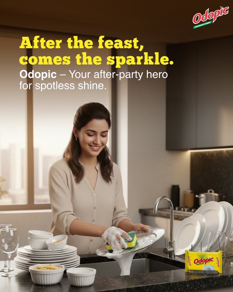 OdopicDishwash's tweet image. The sign of a great party is the mountain of plates after! Don't let the cleanup dull your sparkle. With Odopic as your after-party hero, you can cut through the grease and get a spotless shine, making your utensils ready for the next feast.
#Odopic #AfterTheFeast #PartyCleanup