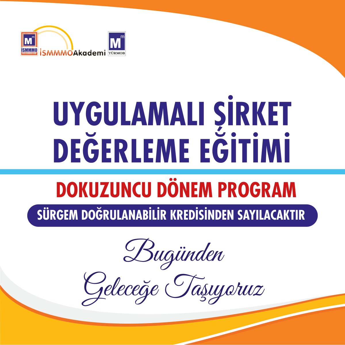 Uygulamalı Şirket Değerleme Eğitimi yeni dönem kayıtlarımız devam etmektedir. Detaylı bilgi ve kayıt için tıklayınız. ow.ly/9mmW50X4crZ
