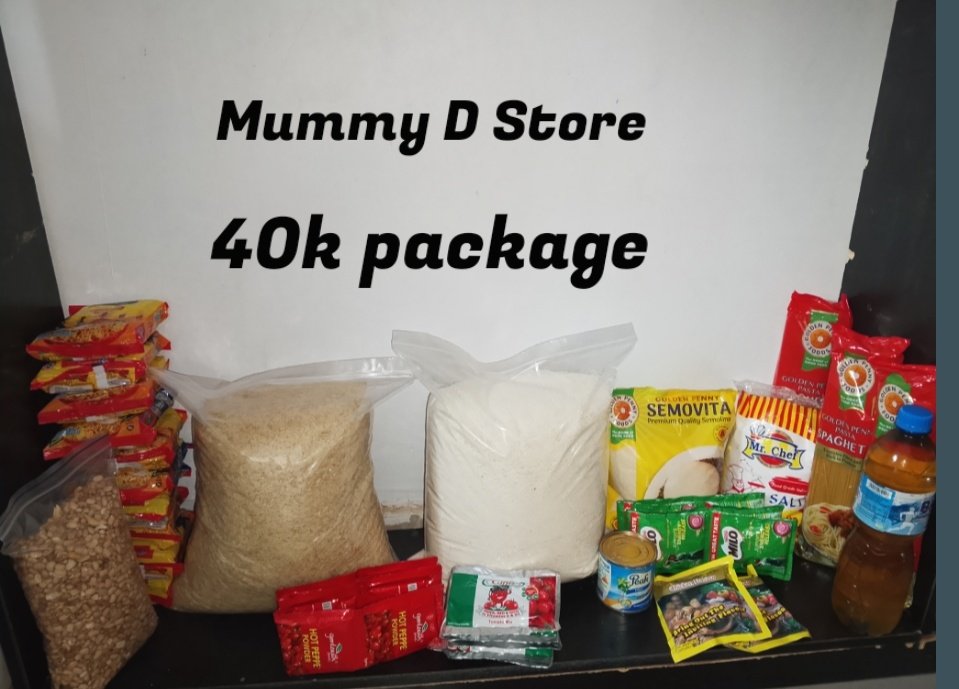 Blessed morning to you sir <a href="/DrJoeAbah/">Dr Joe Abah, OON</a>. I'll appreciate your patronage to give out foodstuffs to families that needs it.

We have the following: 👇 

Frame 2: ₦15k

Frame 3: ₦20k

Frame 4: ₦40k

We can work on your budget for any number of people you'll like to give sir.. more