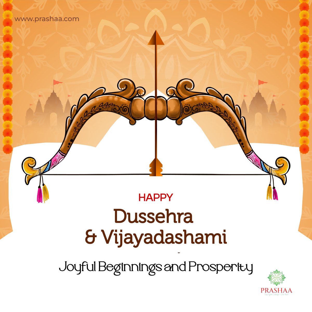 prashaagifts's tweet photo. Prashaa Return Gifts wishes you a joyful Dussehra &amp; Vijayadashami filled with prosperity and new beginnings.

Visit Us - https://t.co/VKSEzmh6pf

#HappyDussehra #Vijayadashami #JoyfulBeginnings #PrashaaReturnGifts https://t.co/Zajc0o0Ikc