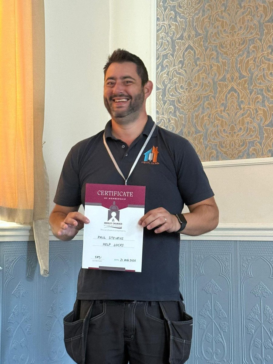 Another member of several years recently renewed his Chamber membership, thanks to Paul Stevens of Help Locks!

Whether you’re locked out, you need your locks repaired or even if you simply want to make your home more secure, Paul can help.

helplocks.com