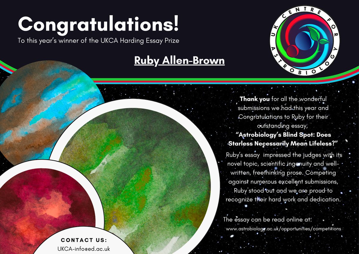 UK Centre for Astrobiology tweet media