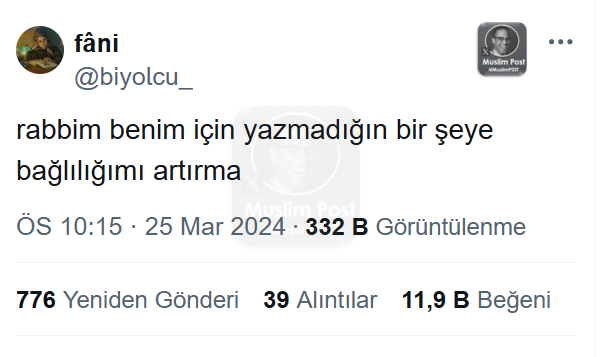 Müslüman Tweet (@musluman_tweet) on Twitter photo 