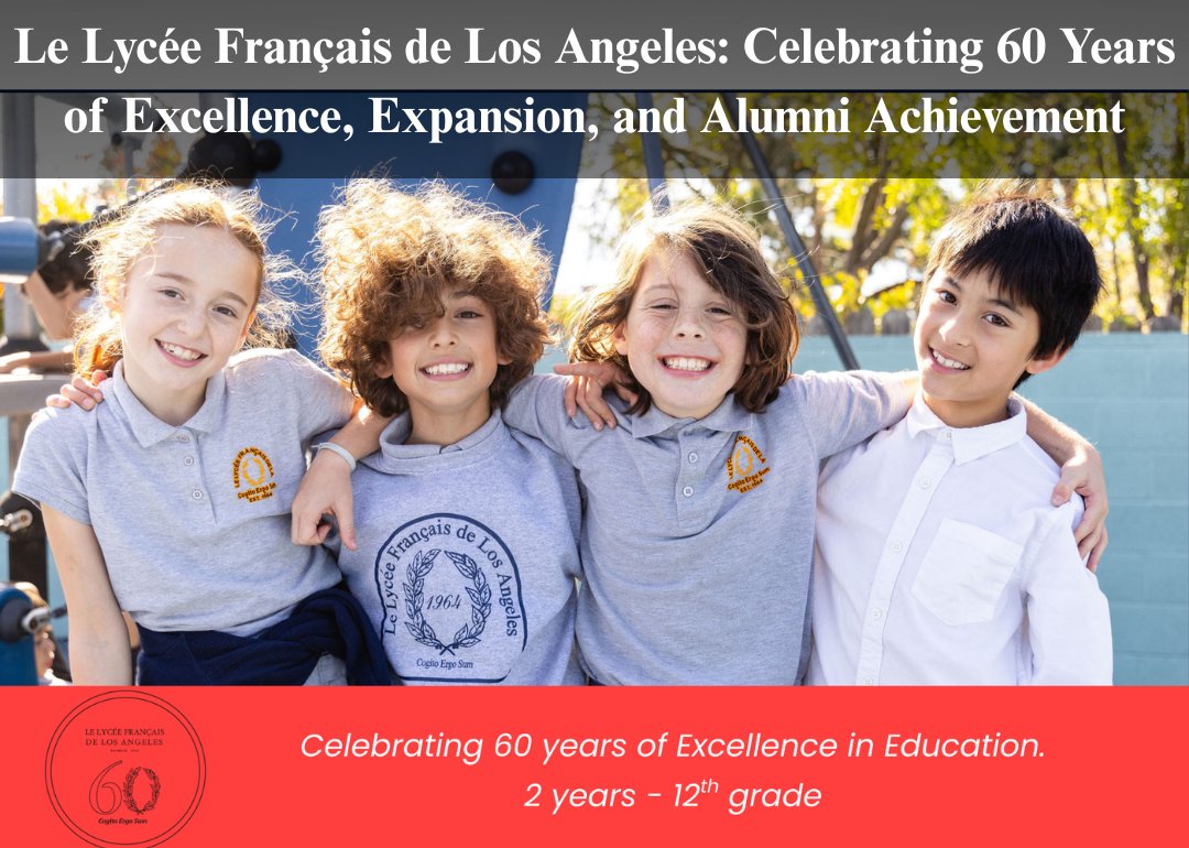 As Le Lycée Français de Los Angeles proudly celebrates its 60th anniversary, the school continues to build on its legacy of bilingual, bicultural education by expanding opportunities for the youngest learners.

smmirror.com/2025/09/le-lyc…