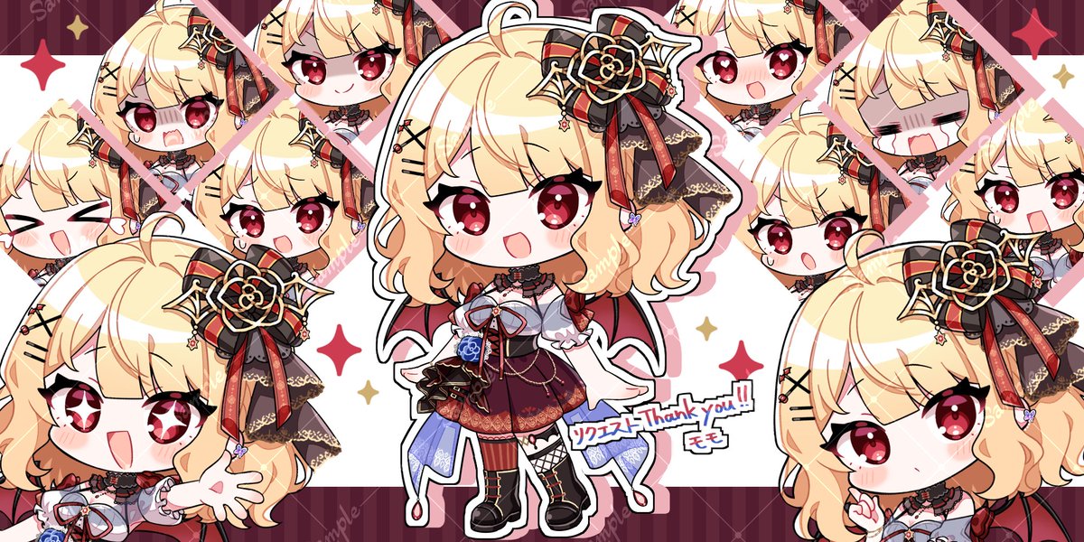 skeb納品いたしました！
非表示なのでお名前は隠します。
ありがとうございました〜！！✨

skeb.jp/@momoMAJINBONE 
#Skeb #Commission <a href="/skeb_jp/">Skeb (スケブ)</a>より